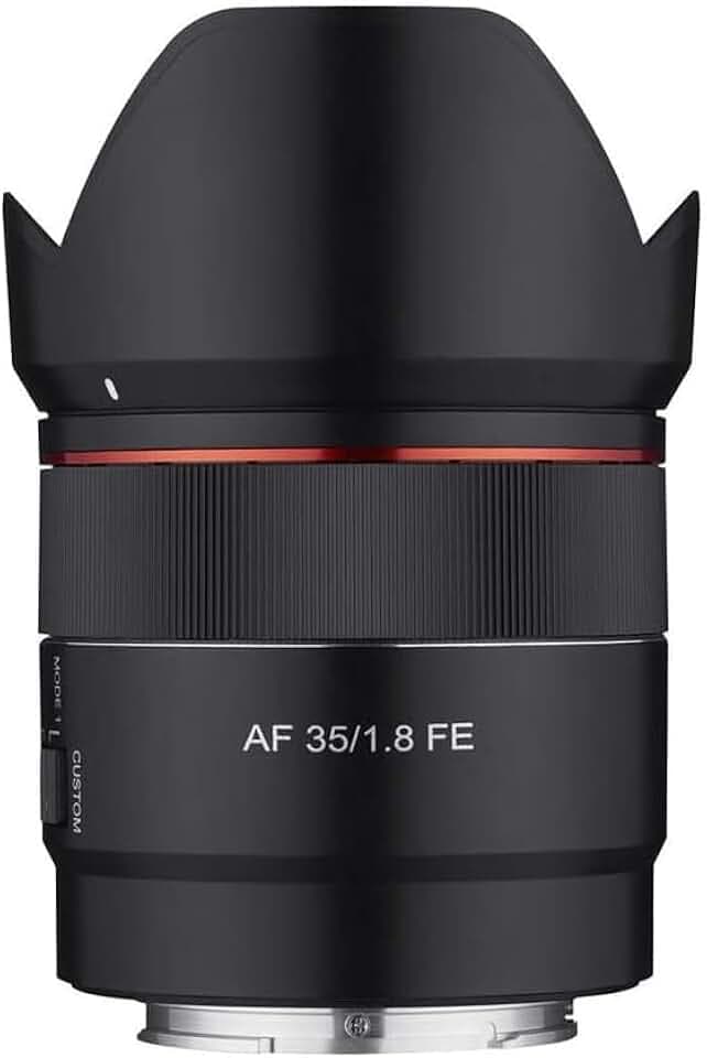 Rokinon AF 35 mm F1.8 Autofokus-Vollformatobjektiv für Sony E