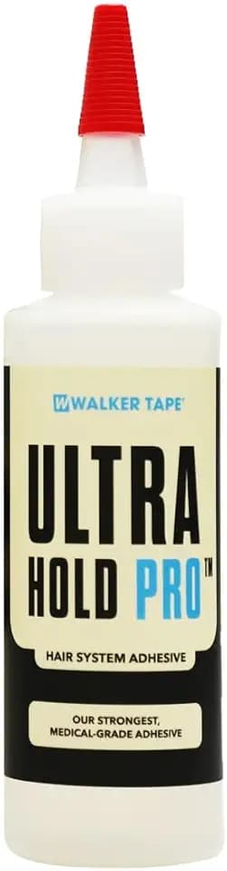 Ultra Hold Pro – Medical-Grade Silicone Adhesive for Hair Systems, Wigs & Toupees – Waterproof, Long-Lasting Bond (Ultra Hold Pro - 4 Fl Oz, Squeeze Bottle)