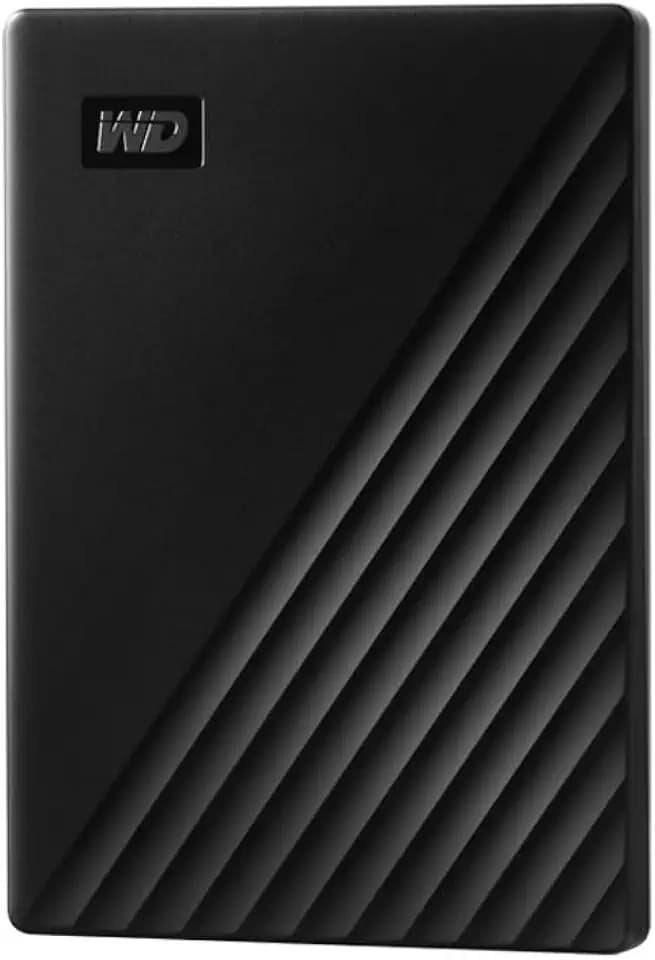 WD My Passport 2 TB Tragbare Externe Festplatte, USB 3.2 Gen 1, Schwarz