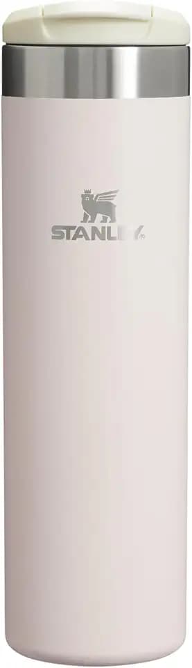 Stanley AeroLight Transit Bottle 20 oz | Locking Drink Through Lid | Leak Resistant Water Bottle or Coffee Travel Mug | Lightweight Insulated Stainless Steel | BPA-Free | Rose Quartz
