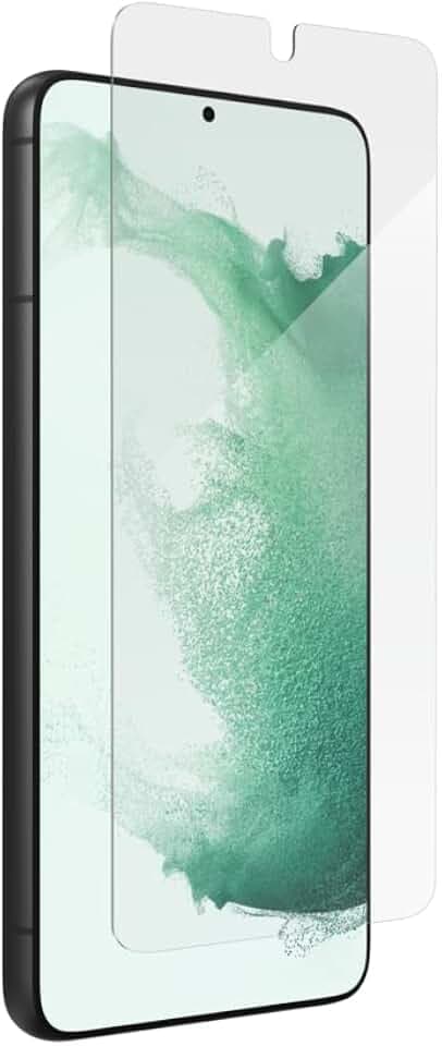 ZAGG InvisibleShield Fusion with D3O for Samsung Galaxy S22+ – Flexible Hybrid Screen Protection – Strengthened with D3O – Extreme Impact and Scratch Protection