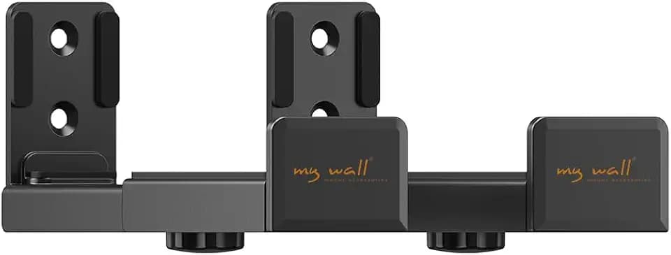 mywall Soundbar HZ30L, Universale Soundbar Wandhalterung mit Einer Tiefe von 8,9 – 15,5 cm, Wandhalterung Lautsprecherboxen mit rutschfeste Eva-Pads, bis max. 15 kg