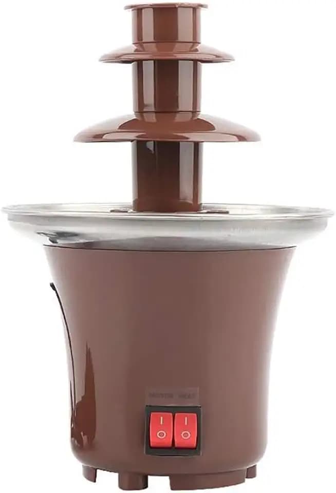MINI Chocolate Fountain Machine Small Electric Chocolate Fondue Fountain Machine for Party for Candy Butter Cheese