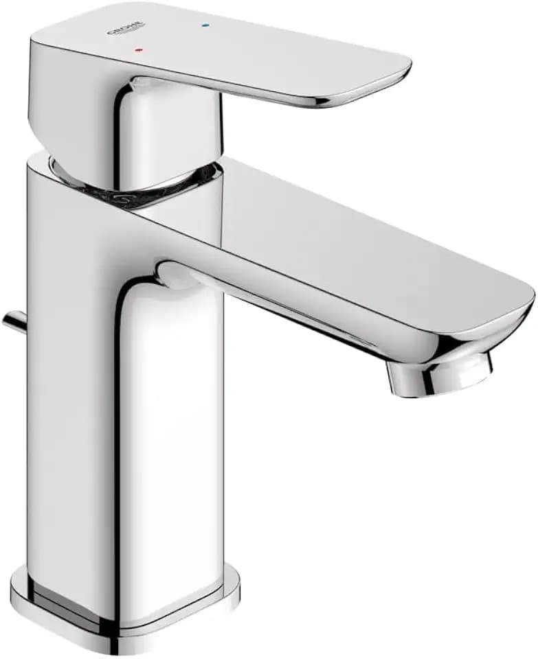 GROHE Cubeo Single Hole Single Handle Bathroom Faucet Size S, Chrome