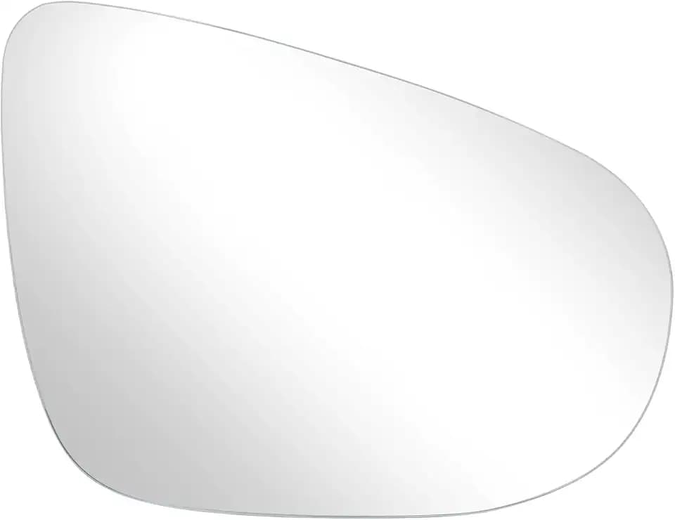 Mingke Spiegelglas Ersatz für Volkswagen (VW) Golf 6 MK6(VI) 5K1 2008-2013,Cabriolet(517) 2011-2016,TOURAN 1T3 2010-2015 Rechts Beifahrerseite Beheizbar Außenspiegel Glas mit Trägerplatte
