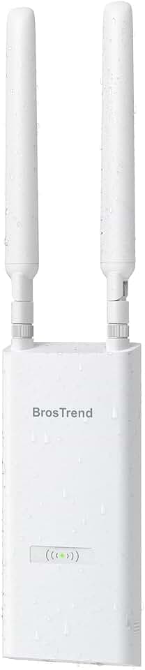 BrosTrend AC1200 Outdoor WLAN Access Point Hohe Reichweite, 802.3af PoE