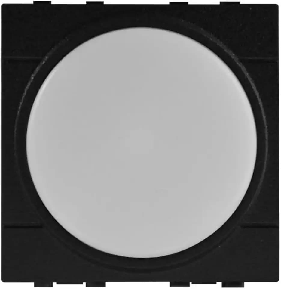 LED Unterbauleuchte mit Notbatterie 2 Module Naturweiß 4000K kompatibel BTicino Living schwarz