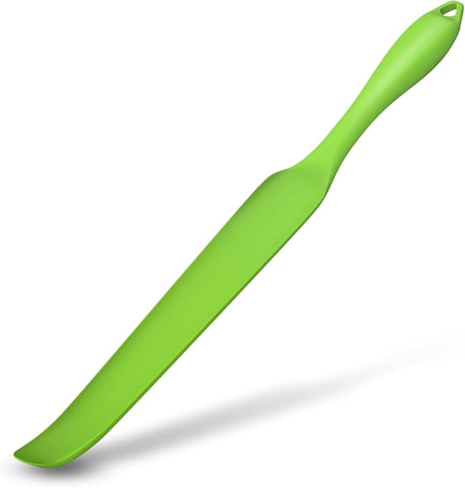 Silicone Blender Spatula - Easy to Reach Under Blender Blades and Edges