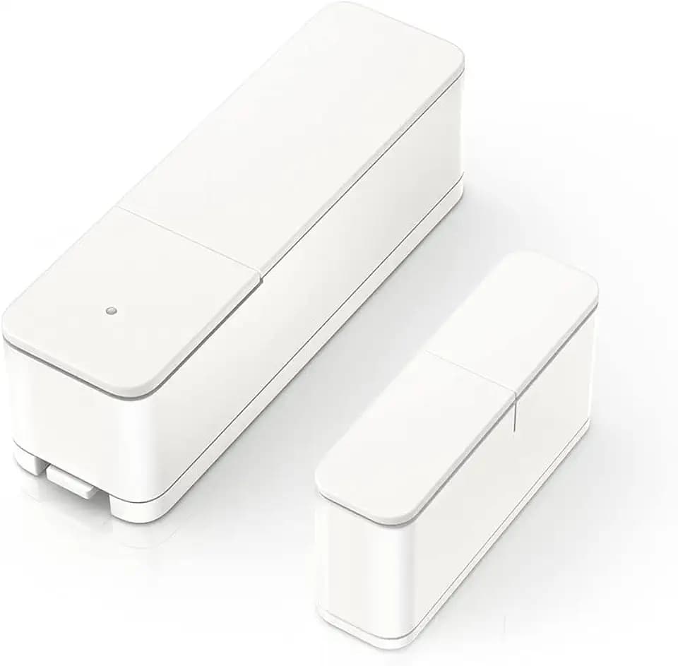 Bosch Smart Home Tür-/Fensterkontakt II Plus, Einbruchschutz mit smartem Sensor zur Erschütterungserkennung, kompatibel mit Amazon Alexa und Google Assistant, weiß, Controller II erforderlich