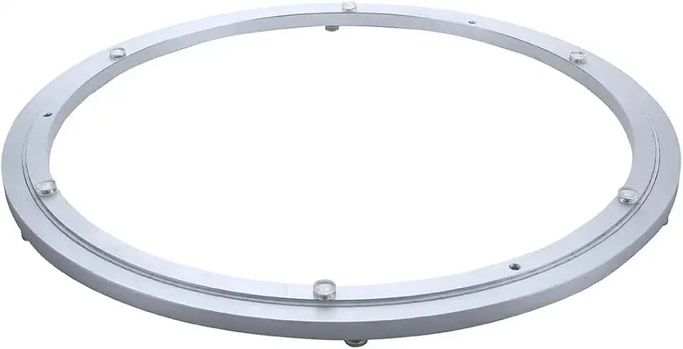 TamBee 24 Inch Lazy Susan Hardware Heavy-Duty Mute Lazy Susan Bearing 600lb Capacity Bearing Turntable Ring Mechanism Kit for Smooth Rotation, Universal Hardware for DIY Projects, Table (Base Only)
