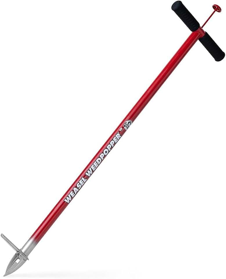 GARDEN WEASEL Stand Up Weed Puller Remover Tool for Dandelion Root Removal