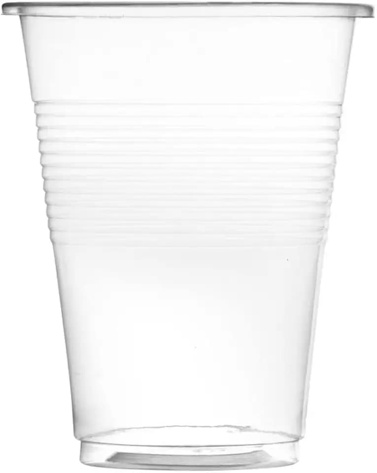 Clear Cups - 7 Oz - Plastic, Case Of 1200, 12 Packs X 100 - For Parties, Catering & Everyday Use