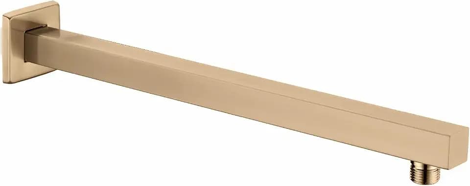 TRUSTMI 16" Shower Arm Champagne Bronze, Wall Mount Rainfall Extension