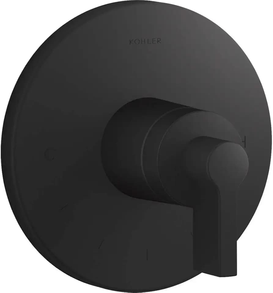 KOHLER Components(TM) thermostatic valve trim with Lever handle