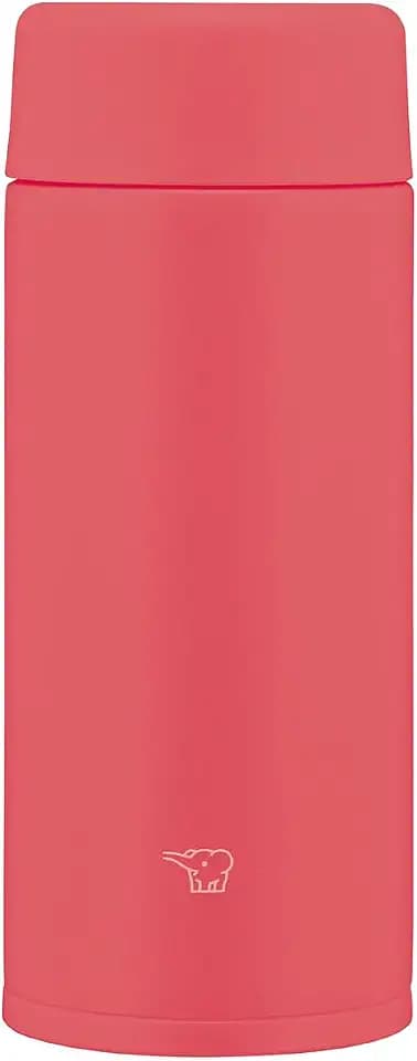 Zojirushi Su-AA36-RM Stainless Steel Mug, Water Bottle, 12.2 fl oz (360 ml), Screw Type, Dishwasher Safe, Seamless Tub, Only 2 Cleaning Points, Poppy Red