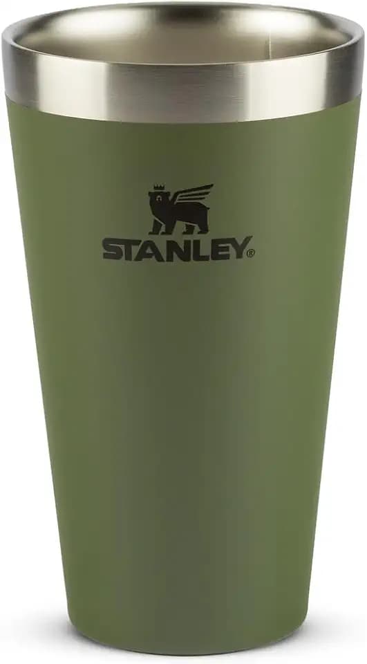STANLEY Adventure Stacking Beer Pint Glass, 16 oz, Dried Pine