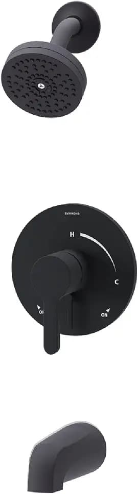 Symmons Solarity HydroMersion Single Handle Tub and Shower Faucet Trim Kit