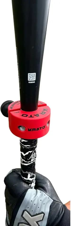 Krato Bat Weight - Baseball and Softball Bat Training Weight for Youth, High School, College