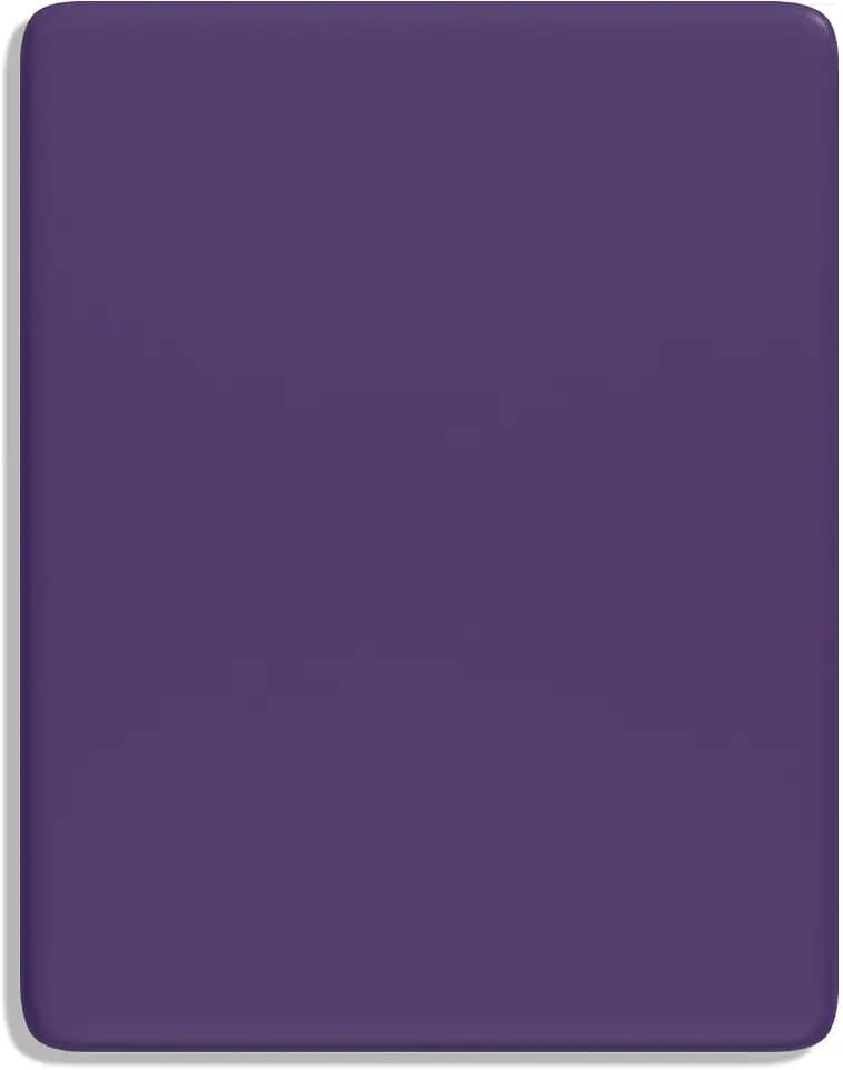 Small Mouse Pad, 7.1 x 8.7 x 0.2 in Thick Computer Mousepad with Anti-Slip Silicone Base, Portable & Washable Mini Desk Mats, Cute Mouse Mat for for Laptop Wireless Travel Gaming,Dark Purple