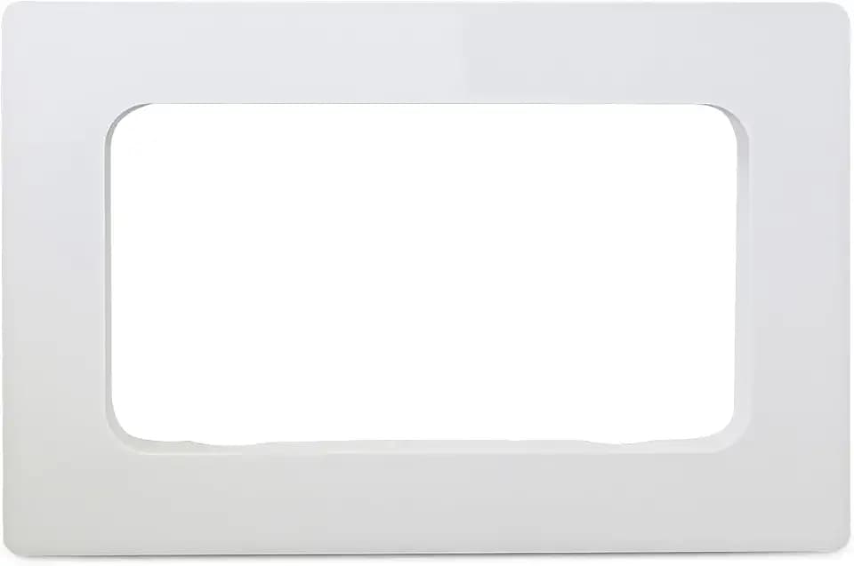Highcraft SB300-1 Washing Machine Outlet Box ABS Faceplate Replacement for Highcraft Box, White