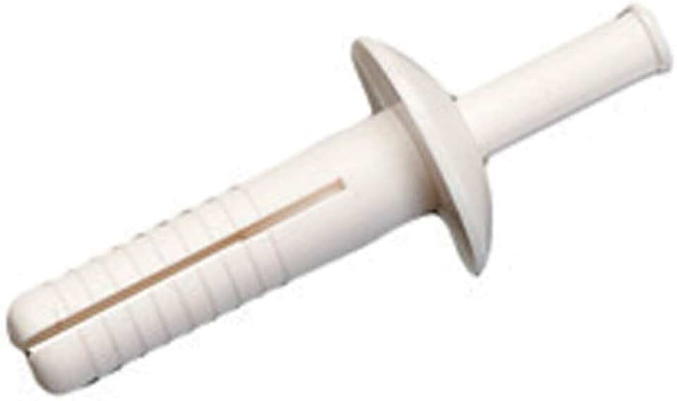 AP Products 013-140 Plastic 1" Rivets - White, Pack of 25