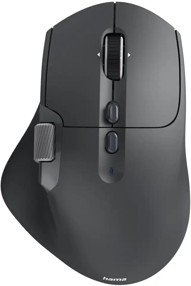 Hama Maus kabellos, wiederaufladbar, BT/Funk, Multi Device, ergonomisch