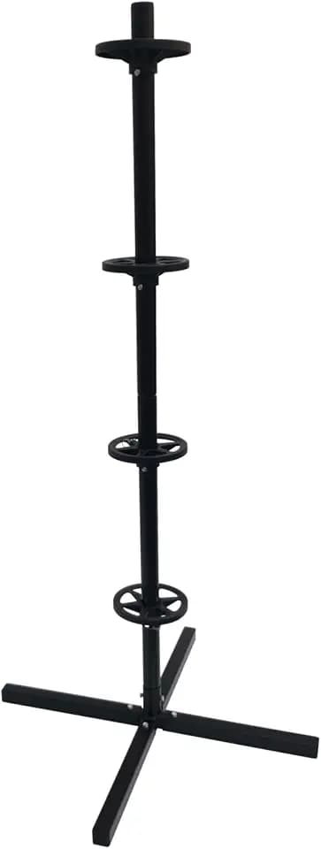 cartrend Reifenständer XL Max. Tragkraft von 120 kg, passend für alle gängigen Felgen und Reifen bis 285 mm schwarz
