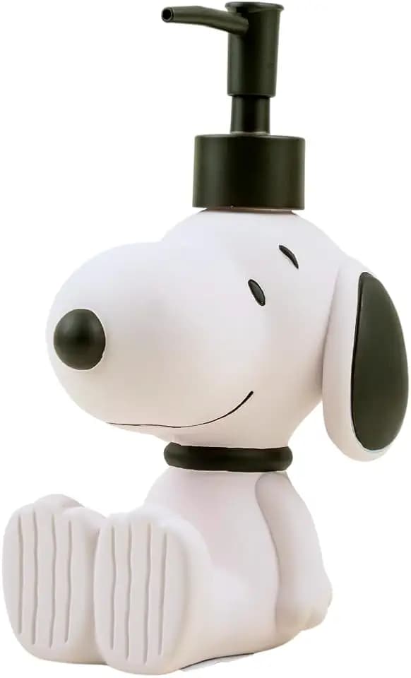 Collectibles Peanuts Snoopy Soap/Lotion/Hand Sanitizer Resin Pump Dispenser, 10.01 Ounces, (Officially Licensed Product) by Franco