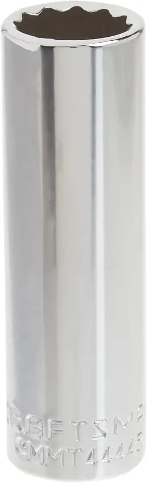 CRAFTSMAN Deep Socket, Metric, 1/2-Inch Drive, 17mm, 12-Point (CMMT44445)