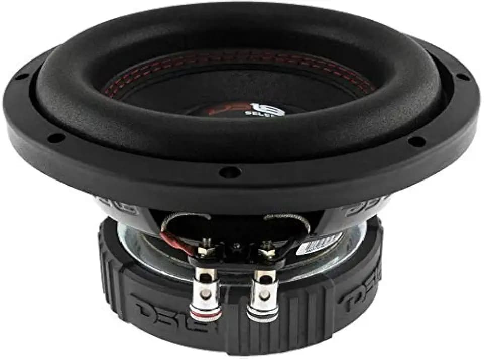 1 SUBWOOFER DS18 Select SLC-8S SLC8S 20,00 cm 200 mm 8" 200 watt rms und 400 watt max SVC Single Voice Coil 4 ohm sub ideal für autotür oder Box, 1 stück