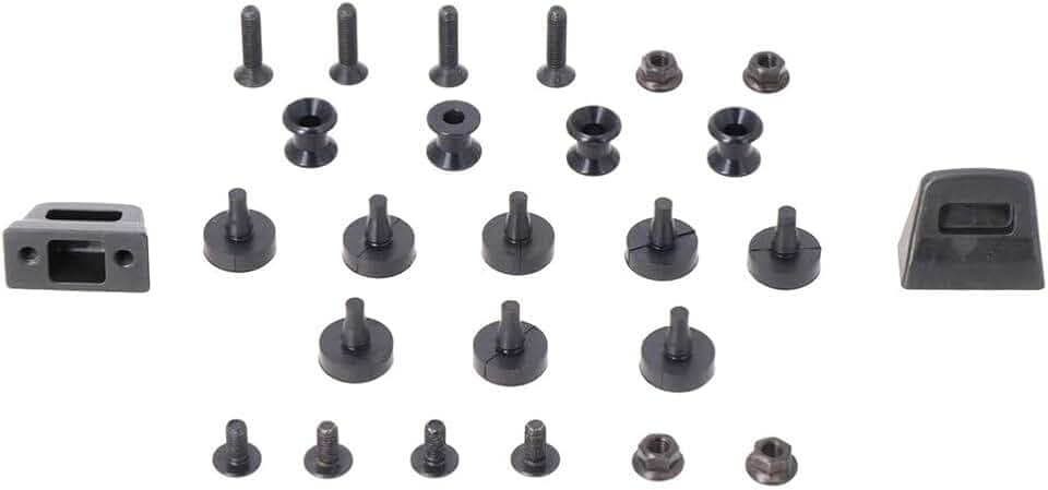 SW-MOTECH PRO GEPÄCKTRÄGERADAPTERKIT FÜR GIVI MONOKEY SEITENGEPÄCK, Schwarz