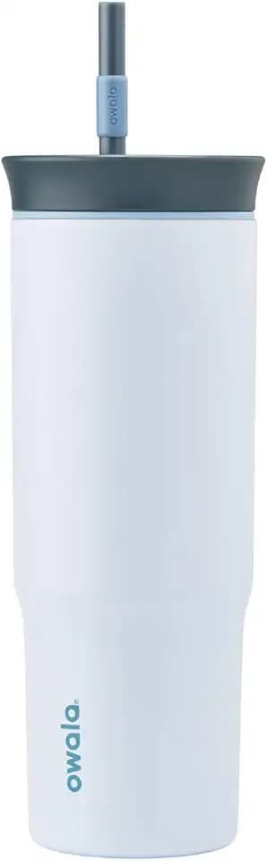 Owala Tumbler Stainless Steel Water Bottle 24 oz The Great Blue