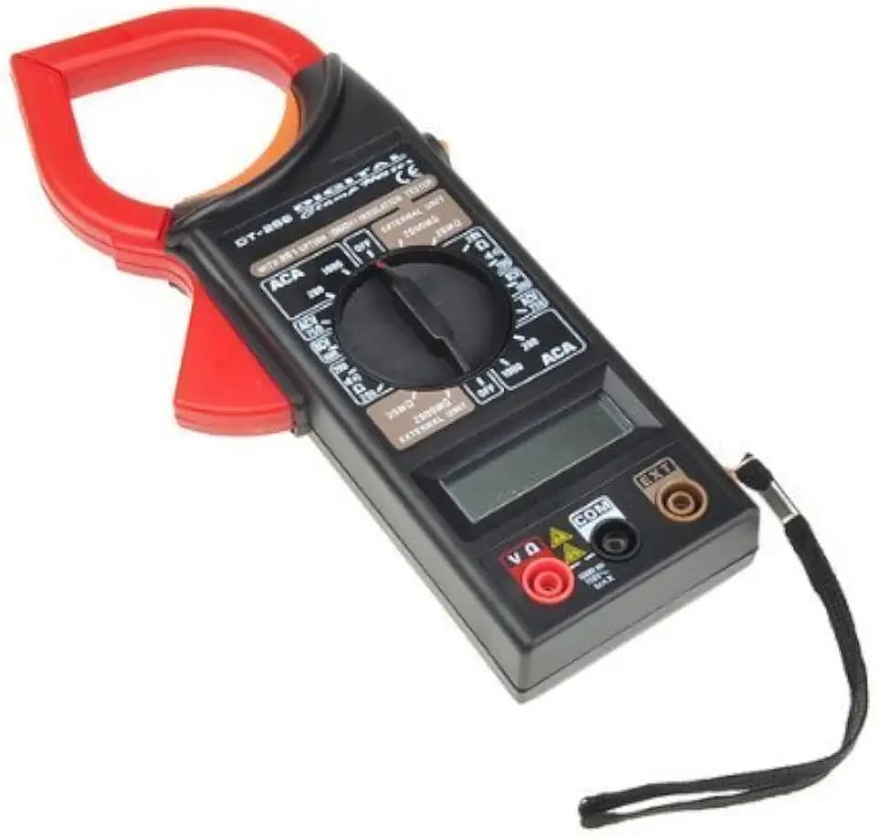 Amperometrische Multimeter Tester Amperemeter LCD Multimeter Multimeter Digital Batterien