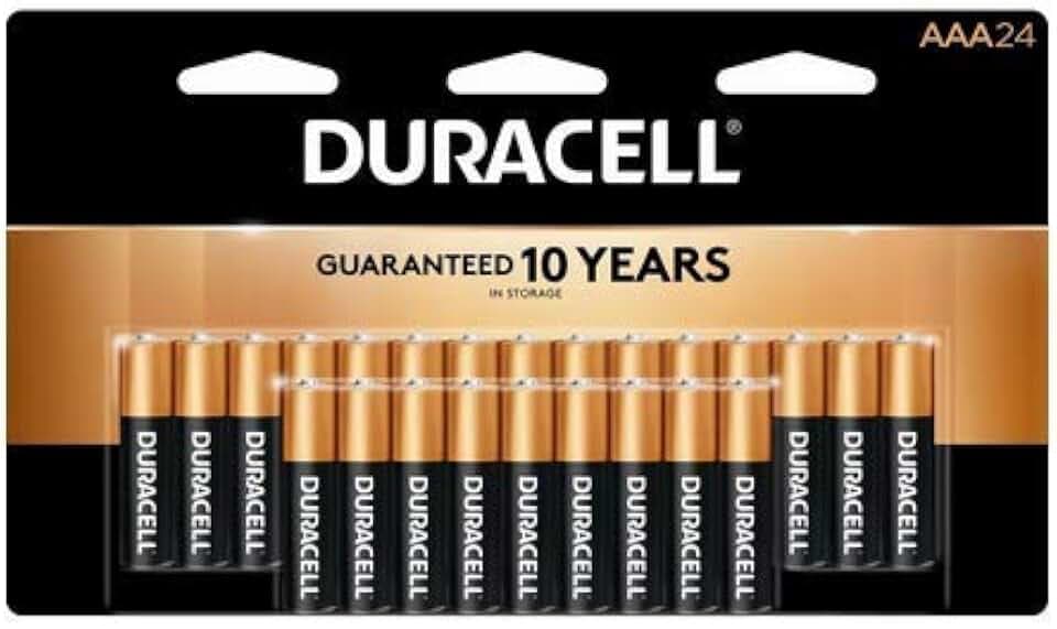 24 Pack AAA Duracell CopperTop Alkaline Batteries (Original Version)