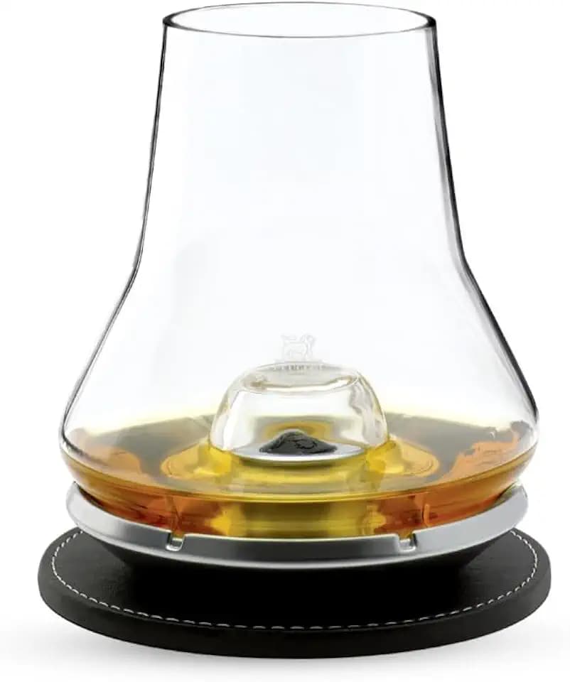 Peugeot Les Impitoyables Whisky Tasting Set, Glass and Metal Chilling Base