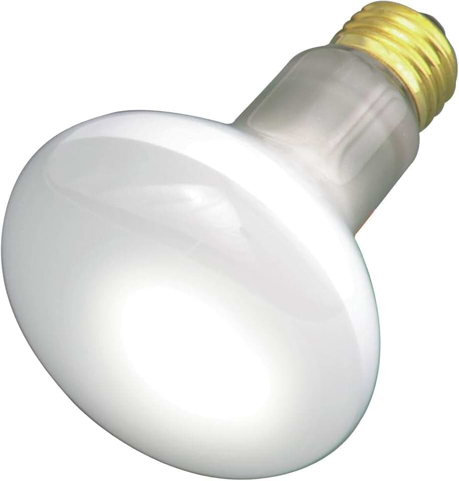 Satco S2810-30 Watt 130 Volt R20 Incandescent Dimmable Reflector Light Bulbs, Frosted, 2000 Average Rated Hours, 185 Lumens, E26 Medium Base -12 Pack