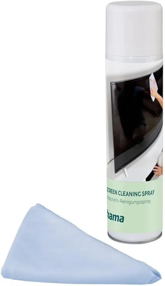 Hama Bildschirmreiniger, Foam Cleaner und Reinigungstuch, 400ml