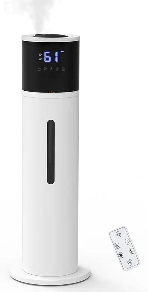 VENTISOL Large Humidifiers for Bedroom, 16L/4.2Gal Quiet Cool Mist Humidifier for Home Large Room, Top Fill Humidifiers for Baby Nursery, Living Room, White
