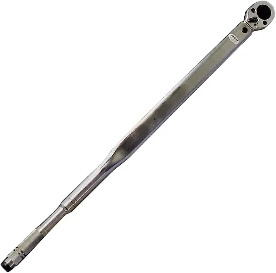 K Tool International 72175 Ratcheting Torque Wrench with 3/4" Drive for Garages, Repair Shops, and DIY, 100-600 ft/lbs., Click Style, Laser Marked Scales, Quick Release, Carrying Case, Non-Slip Handle
