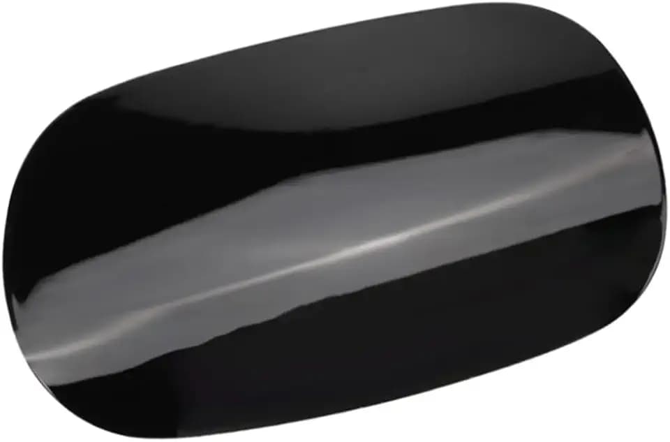 Auto-Tankdeckel, Tankdeckel, Ersatz für die Tankklappe, kompatibel mit Mercedes-Benz C-Klasse W205 63 300 2017–2020 A2057570106, glänzend schwarz