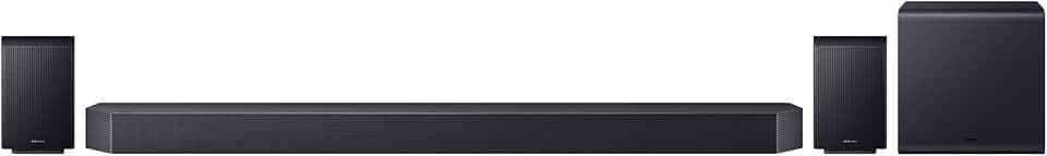 Samsung Soundbar HW-Q990H/XC - Wireless Dolby Atmos 11,1,4ch Sound, Q-Symphony, SpaceFit Sound