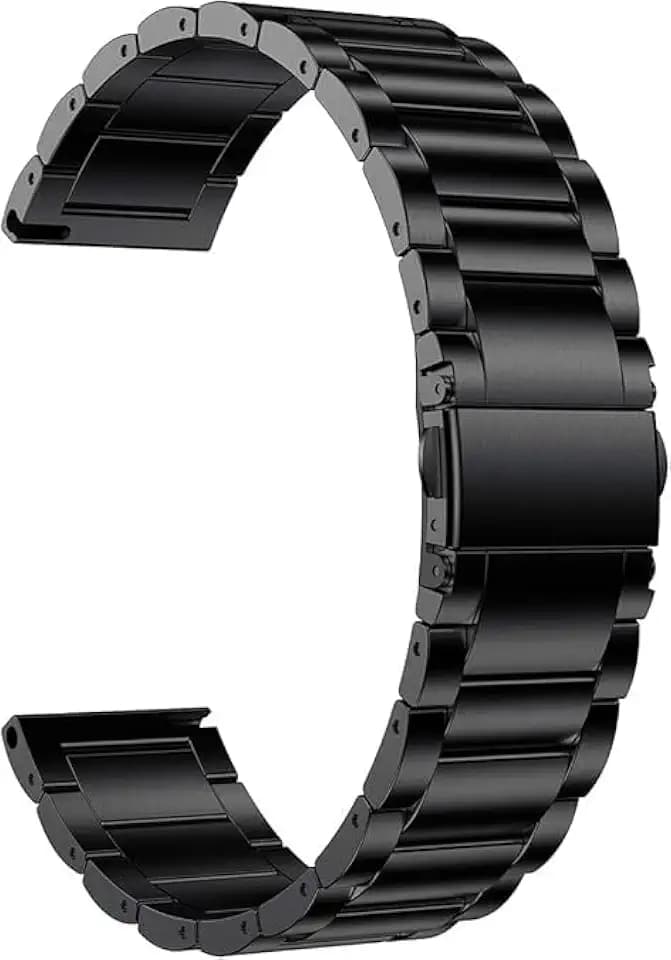Titan-Uhrenarmband mit Schnellverschluss, 16mm, 18mm, 20mm, 22mm, hochwertiges Metallarmband, kompatibel mit Samsung Galaxy Watch 7/6/5/4/3, Vivoactive 4S/Vivomove 3S/Active S/Venu 2S Männer