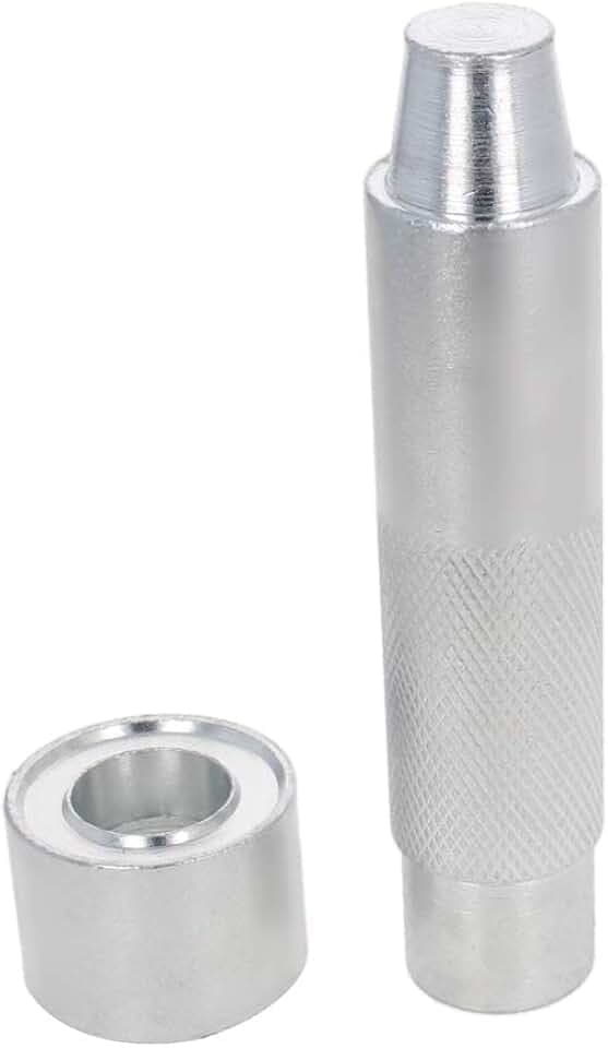 Auniwaig Eyelet Hole Punch Die Tool, 17mm Grommet Setter Hollow Punch for Leather Craft Clothing Handbag Fabric Curtain Jacket Rivet Setter (1400#)