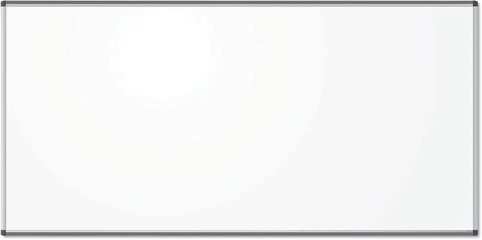 U Brands Dry Erase Board for Wall, Magnetic White Board, 96" x 48"