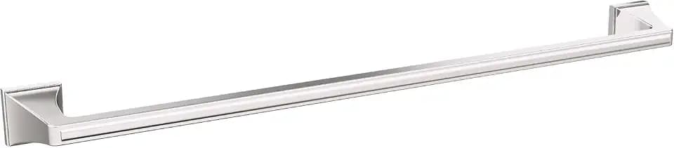 Amerock Mulholland 24" Polished Nickel Towel Bar