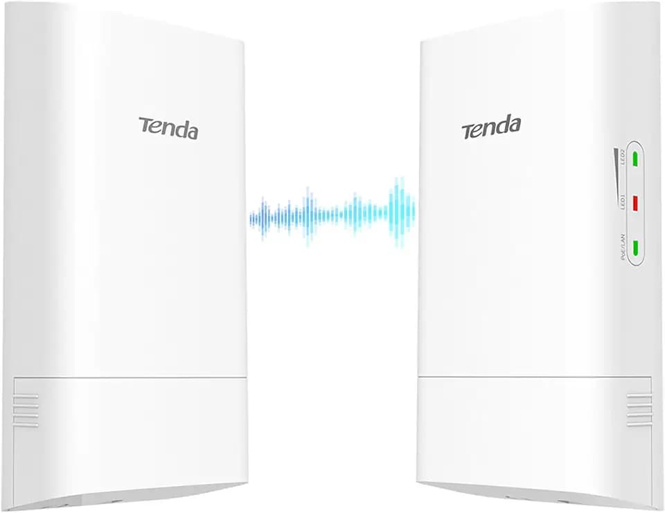Tenda O1-5G WLAN Bridge Outdoor, 1km, IP65, 867 Mbit/s auf 5GHz, 2er-Pack