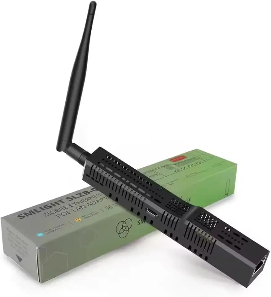 SLZB-06MG26 Zigbee 3.0 auf Ethernet, USB und WiFi Adapter mit PoE, funktioniert mit Zigbee2MQTT, Home Assistant, ZHA (SLZB-06MG26)