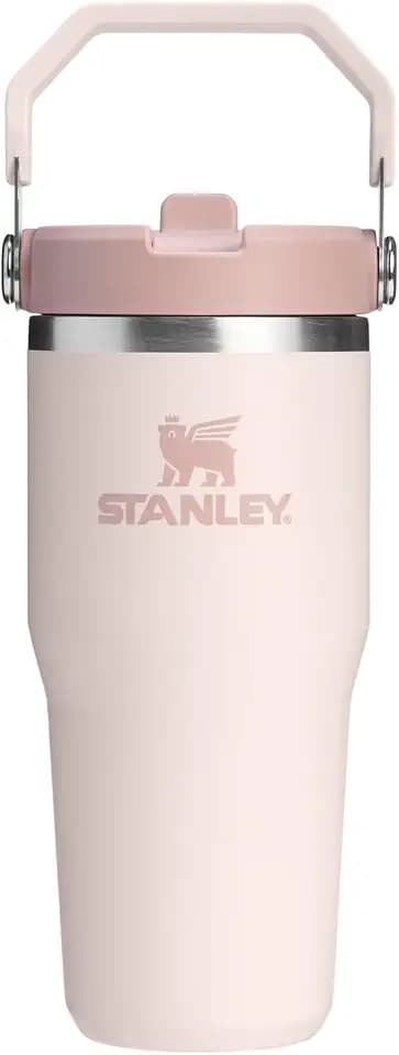 STANLEY IceFlow 2.0 Flip Straw Tumbler, 14 oz, Rose Quartz