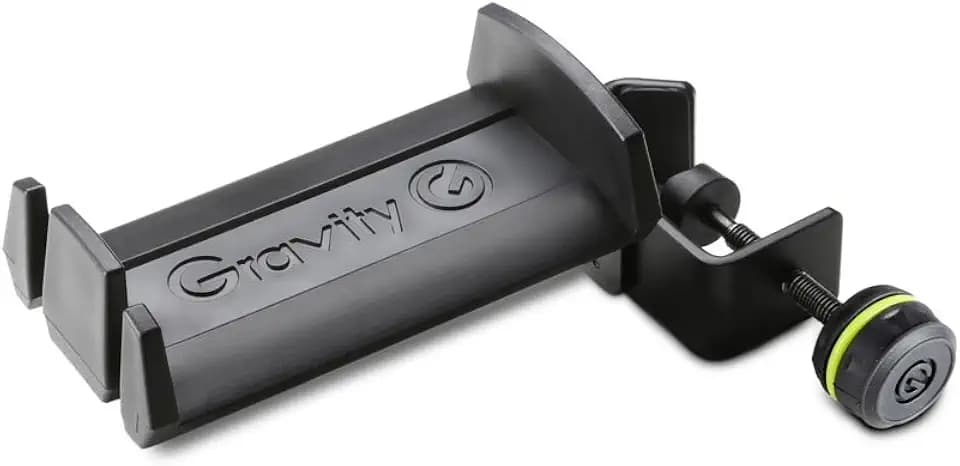 Gravity GHPHMS01B Kopfhörerhalter für Mikrofonstative schwarz