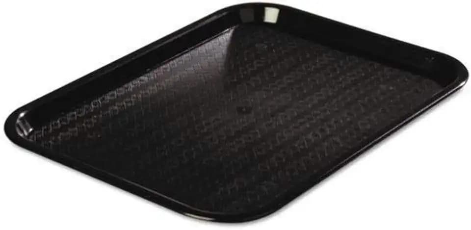 Carlisle Cafe Tray, Fast Food Restaurant Tray, 12 x 16, 1 Ct, Black